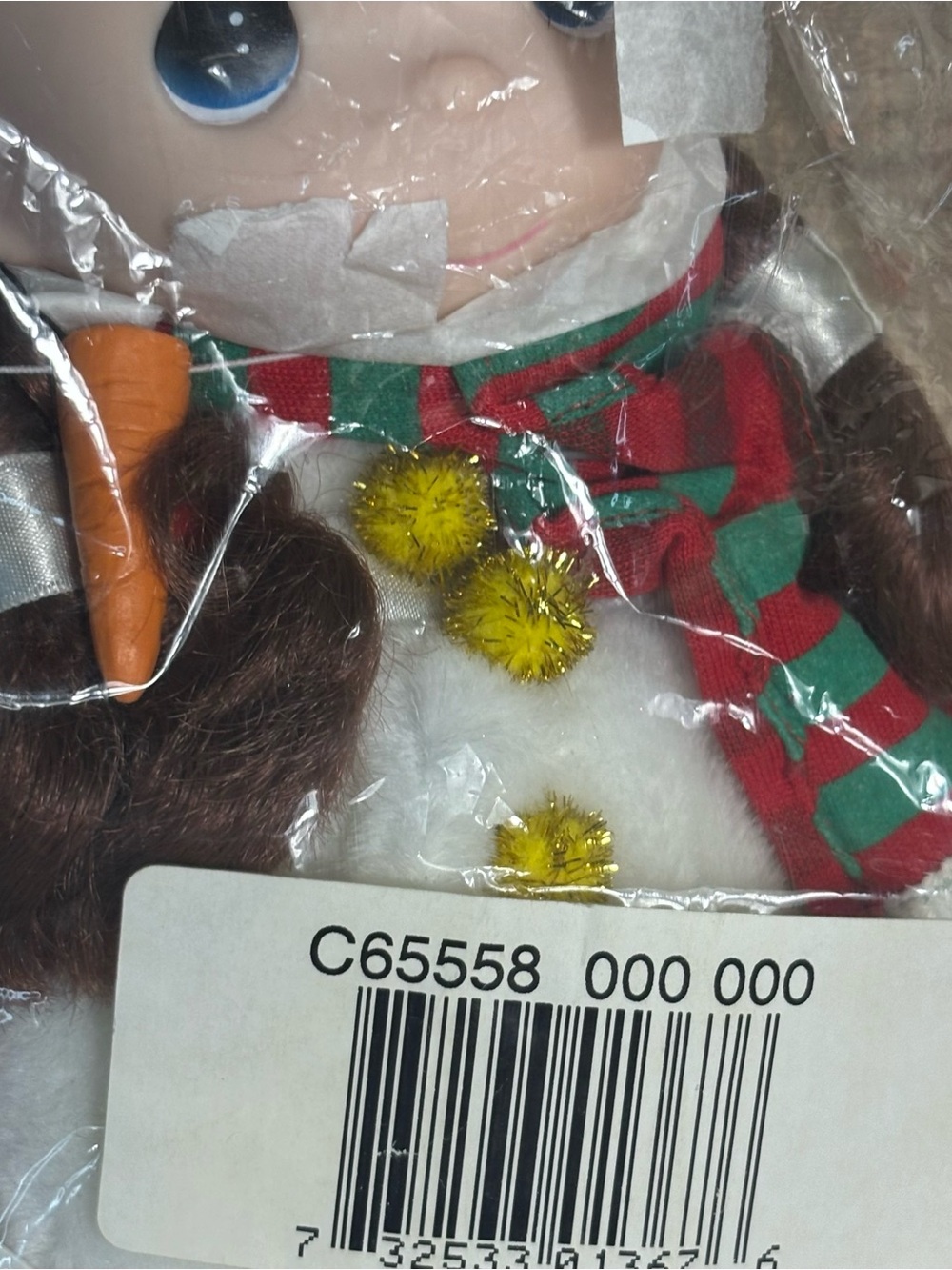 Precious Moments IT’S SNOW FUN WITHOUT YOU Brunette Doll 13” 2001 SEALED! - Picture 3 of 8